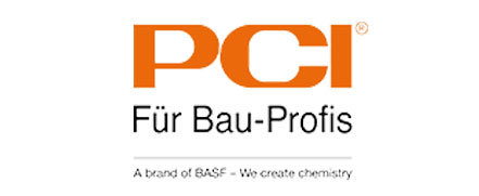 Das Logo von PCI für Bauprofis